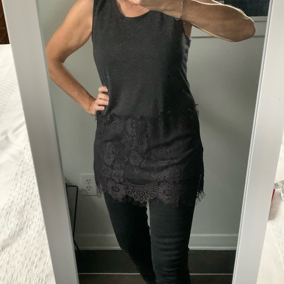 💥 Reckless Angel tank top with lace at bottom - Picture 10 of 10